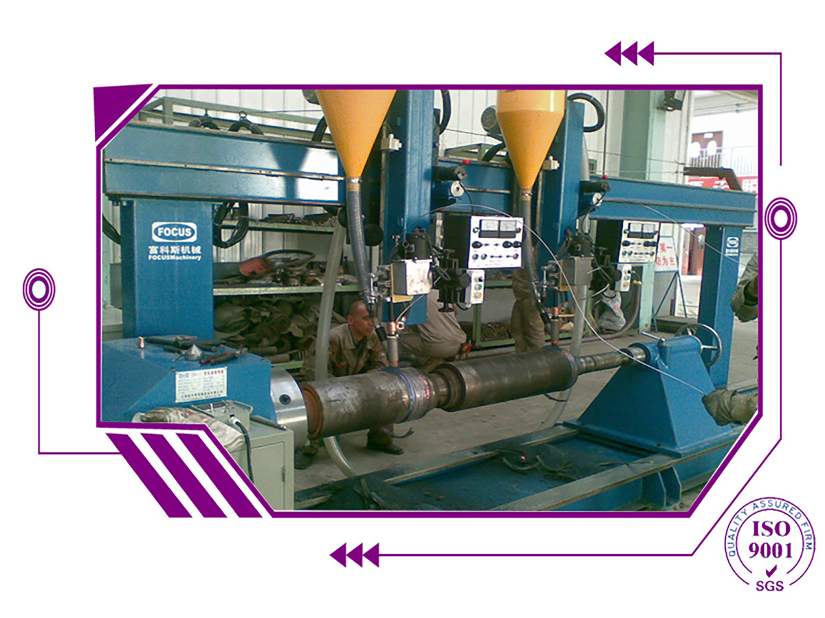 Box welding beam build up line UBZ12 for construction & bridge