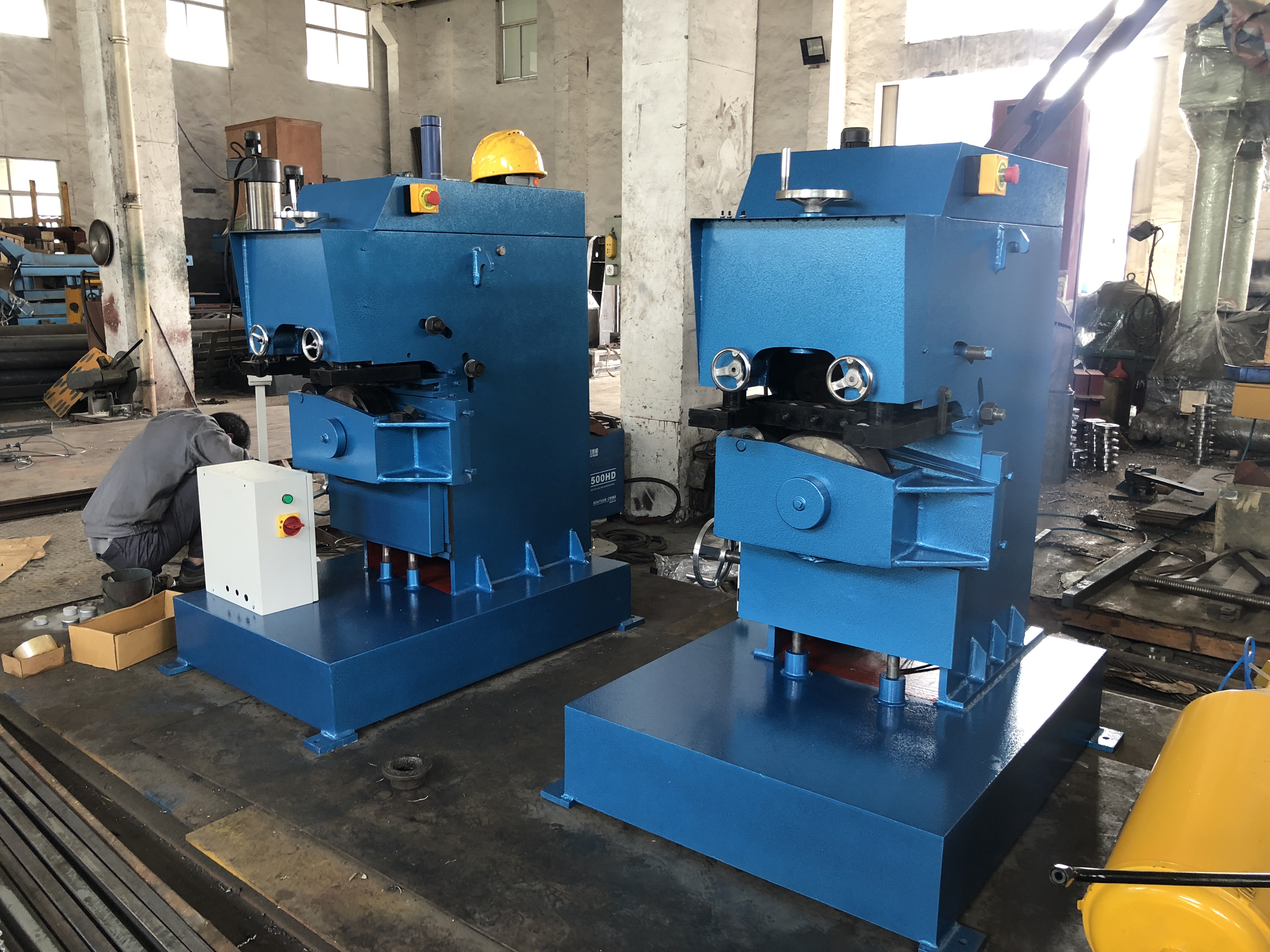 Plate Edge Milling & Beveling Machine
